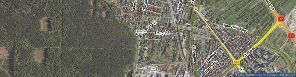 Zdjęcie satelitarne Głowackiego Bartosza ul.